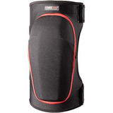 Kneetek PROTEK WaveTek kniebescherming Zwart/rood