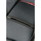 Kneetek PROTEK WaveTek kniebescherming Zwart/rood