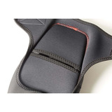 Kneetek PROTEK WaveTek kniebescherming Zwart/rood