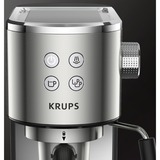 Krups Virtuoso XP442C espressomachine Roestvrij staal/zwart
