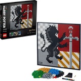 LEGO Art - Harry Potter Hogwarts Crests Constructiespeelgoed 31201