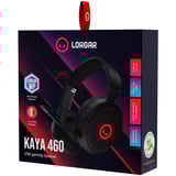 LORGAR Kaya 460 over-ear gaming headset Gunmetal, RGB