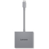 Lenovo USB-C 4 in 1 hub Gen2 usb-hub Grijs