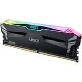 Lexar 32 GB DDR5-6000 Kit werkgeheugen Zwart, LD5BU016G-R6000GDLA, Ares RGB