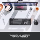 Logitech MX Mechanical toetsenbord Zwart, US-International lay-out (QWERTY), 100%, Bluetooth Low Energy