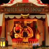 Lumibricks The Old West - Traveling Circus Constructiespeelgoed L9079