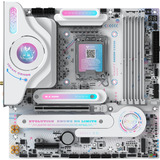 MAXSUN MS-iCraft B860M CROSS socket 1851 moederbord Wit, RAID, 5 Gb-LAN, WLAN, BT, Sound, µATX