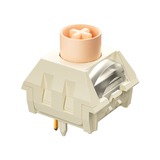 MCHOSE X75 Pink Blue Icy Creamsicle Wireless Gasket Mount Mechanical RGB toetsenbord Wit, US lay-out (QWERTY), Kailh Box Icy Creamsicle, 75%, RGB, Hot swap, Double-Shot PBT, draadloos | Bluetooth | USB-C