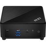 MSI Cubi 5 12M-405BEU barebone Zwart | Core i7-1255U | UHD Graphics