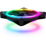 NZXT F140 RGB DUO case fan Zwart, Zonder controller