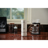 OutIn Fino Portable Electric Coffee Grinder - Sandstone White koffiemolen Wit