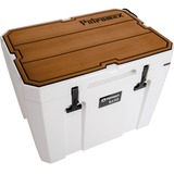 Petromax Adhesive Pad (kx50-padw-l) voor Petromax Koelbox kx50 afdekking bruin, Zelfklevende plaat | Met lijnen en Petromaxlogo