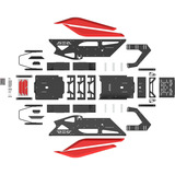 Res-Tech GT Cockpit racingsimulator Zwart/hoogglans zwart