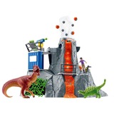 Schleich Dinosaurs - Grote vulkaanexpeditie, speelgoedfiguur