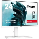 iiyama G-Master Red Eagle GB2470HSU-W5 24" gaming monitor Wit, 165Hz, HDMI, DisplayPort, USB, Audio