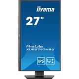 iiyama ProLite XUB2797HSU-B2 27" monitor Zwart, 100 Hz, HDMI, DisplayPort, USB, Audio, Adaptive Sync