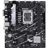 ASUS PRIME B760M-K D4 socket 1700 moederbord Zwart/zilver, RAID, 2.5 Gb-LAN, Sound, µATX