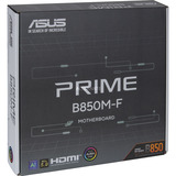 ASUS PRIME B850M-F socket AM5 moederbord 1 Gb-LAN, Sound, µATX