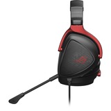 ASUS ROG Delta S Core gaming headset Zwart/rood