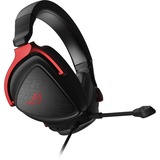 ASUS ROG Delta S Core gaming headset Zwart/rood