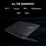 ASUS ROG Strix G18 G815LR-TT381W 18"  gaming laptop Donkergrijs | Ultra 9 290HX | RTX 5070Ti | 16 GB | 1 TB SSD