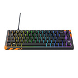 CHERRY XTRFY K5 Pro TMR mechanisch gaming toetsenbord Zwart, US lay-out (QWERTY), Cherry MK Crystal, 65%, 65%, 8K, Hot-swap, ARGB, Thick ABS