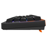 CHERRY XTRFY K5 Pro TMR mechanisch gaming toetsenbord Zwart, US lay-out (QWERTY), Cherry MK Crystal, 65%, 65%, 8K, Hot-swap, ARGB, Thick ABS