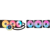 Corsair iCUE LINK TITAN 360 RX LCD + 3x iCUE LINK RX120 RGB Cooling bundel waterkoeling Zwart, RGB