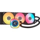 Corsair iCUE LINK TITAN 360 RX LCD + 3x iCUE LINK RX120 RGB Cooling bundel waterkoeling Zwart, RGB