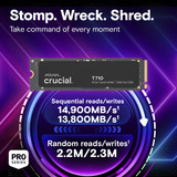 Crucial T710 4 TB SSD PCIe 5.0 x4, NVMe 2.0, M.2 2280