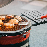 Kamado Joe Krafted stalen spatel Roestvrij staal/rood