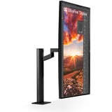 LG Ergo IPS Monitor met USB Type-C 31.5" 4K Ultra HD Zwart, 1x DisplayPort, 2x HDMI, 1x USB-C, 2x USB-A