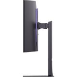 LG UltraGear evo OLED 39GX950B-B 39" 4K Ultra HD Curved UltraWide gaming monitor Donkergrijs, 1x DisplayPort, 2x HDMI, 1x USB-C, 2x USB-A, 165 Hz / 330 Hz