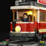 Lumibricks Town Life - Heritage Tram and Station Constructiespeelgoed L9084