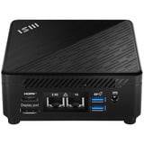 MSI Cubi 5 12M-459EU pc-systeem Zwart | Core i5-1235U | Iris Xe Graphics | 8 GB | 512 GB SSD