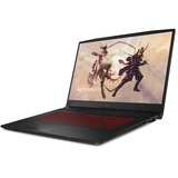 MSI Katana GF76 11UE-005NL, 17.3" Gaming laptop Zwart, 144 Hz, 512GB SSD, RTX 3060, Wifi 6, BT, Windows 10