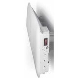 Mill Steel WiFi paneelverwarming PA1500WIFI3A met voet infrarood verwarming Wit, Wifi + App Control