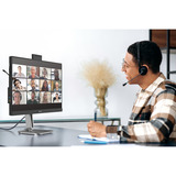 Philips 27B2U4601H/00 27" LED monitor Zilver/zwart, HDMI, DisplayPort, USB-C, Webcam, 120 Hz