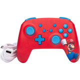 PowerA Switch Wired Controller Woo Mario Rood