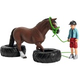 Schleich Farm World - Pony agility rennen speelfiguur 42482