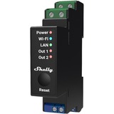 Shelly Pro 2PM relais 2-kanaals, Wifi, LAN, Bluetooth