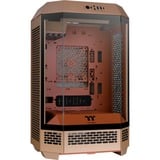 Thermaltake The Tower 300 - Gravel Sand mini tower behuizing Bruin | 3x USB-A | Tempered Glass