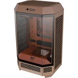 Thermaltake The Tower 300 - Gravel Sand mini tower behuizing Bruin | 3x USB-A | Tempered Glass