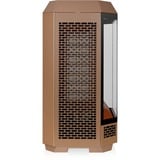 Thermaltake The Tower 300 - Gravel Sand mini tower behuizing Bruin | 3x USB-A | Tempered Glass