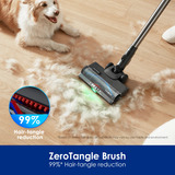 Tineco PURE ONE S50 PRO Snoerloze Slimme Stofzuiger steelstofzuiger Blauw/zwart
