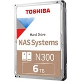 Toshiba N300 6 TB harde schijf SATA 6 Gb/s, Bulk