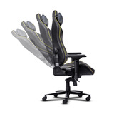 Trust GXT 721 Ruya Pro Premium Comfortabele Gaming Stoel Zwart/geel