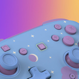 Turtle Beach Rematch - K.K. Slider voor Nintendo Switch 2 gamepad Lichtblauw/lavendel, Nintendo Switch 2 | Nintendo Switch | Nintendo Switch Lite | Nintendo Switch - OLED Model