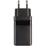 Xtorm Volt Reisstekker - EU/VK/VS naar 2xUSB + Xtorm USB naar USB-C kabel oplader Zwart, EU/VK/VS, USB-C