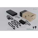 i-tec USB-C KVM Dock PRO dockingstation Zwart